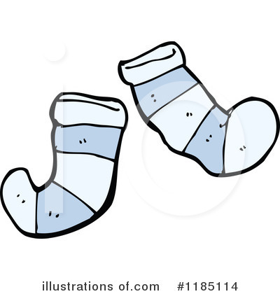 Royalty-Free (RF) Socks Clipart Illustration by lineartestpilot - Stock Sample #1185114