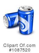 Soda Cans Clipart #1087520 by Oligo