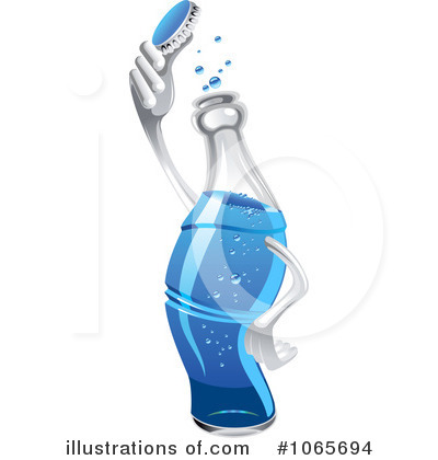 Bottle Clipart #1065694 by Vector Tradition SM