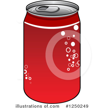 Soda Can Clipart #1250249 by Vector Tradition SM