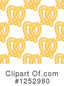 Soft Pretzel Clipart #1252980 by Vector Tradition SM