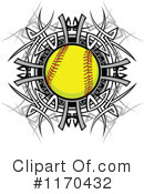 Softball Clipart #1170432 by Chromaco