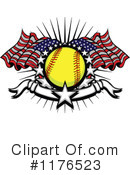 Softball Clipart #1176523 by Chromaco