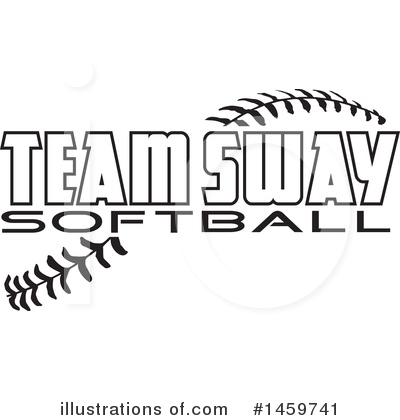 Royalty-Free (RF) Softball Clipart Illustration by Johnny Sajem - Stock Sample #1459741