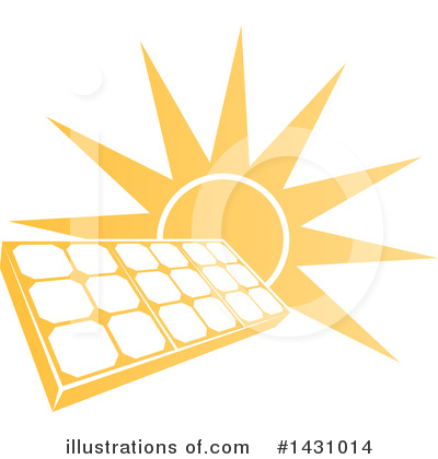 Solar Panels Clipart #1431014 by AtStockIllustration