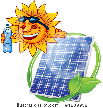 Royalty-Free (RF) Solar Energy Clipart Illustration by Vector Tradition SM - Stock Sample #1289932