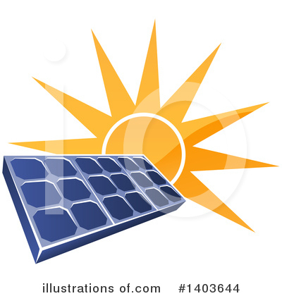 Solar Power Clipart #1403644 by AtStockIllustration
