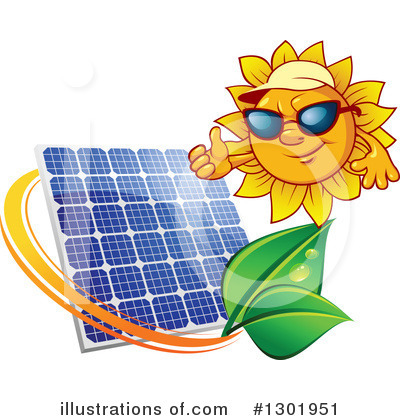 Royalty-Free (RF) Solar Panel Clipart Illustration by Vector Tradition SM - Stock Sample #1301951