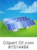 Solar Panels Clipart #1514484 by AtStockIllustration