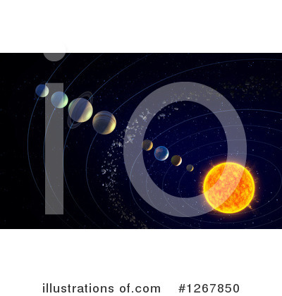 Solar System Clipart #1267850 by Mopic