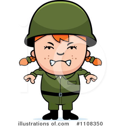 Royalty-Free (RF) Soldier Clipart Illustration by Cory Thoman - Stock Sample #1108350