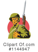 Soldier Clipart #1144947 by patrimonio