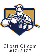 Soldier Clipart #1218127 by patrimonio