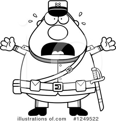 Royalty-Free (RF) Soldier Clipart Illustration by Cory Thoman - Stock Sample #1249522