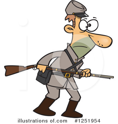 Soldier Clipart #1251954 by toonaday