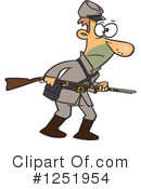 Soldier Clipart #1251954 by toonaday