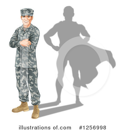 Hero Clipart #1256998 by AtStockIllustration