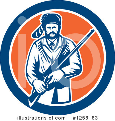 Frontiersman Clipart #1258183 by patrimonio