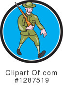 Soldier Clipart #1287519 by patrimonio