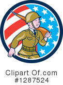 Soldier Clipart #1287524 by patrimonio