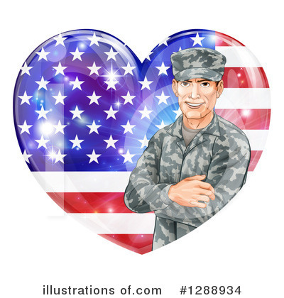 Memorial Day Clipart #1288934 by AtStockIllustration