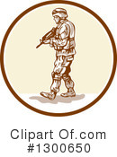 Soldier Clipart #1300650 by patrimonio