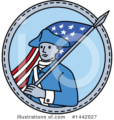 Royalty-Free (RF) Soldier Clipart Illustration by patrimonio - Stock Sample #1442027