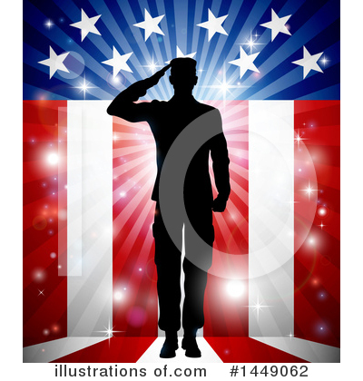Royalty-Free (RF) Soldier Clipart Illustration by AtStockIllustration - Stock Sample #1449062