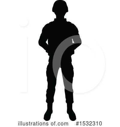 Royalty-Free (RF) Soldier Clipart Illustration by AtStockIllustration - Stock Sample #1532310