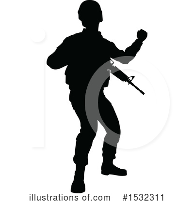 Royalty-Free (RF) Soldier Clipart Illustration by AtStockIllustration - Stock Sample #1532311