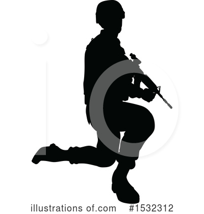 Royalty-Free (RF) Soldier Clipart Illustration by AtStockIllustration - Stock Sample #1532312