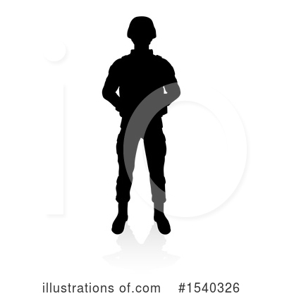 Royalty-Free (RF) Soldier Clipart Illustration by AtStockIllustration - Stock Sample #1540326