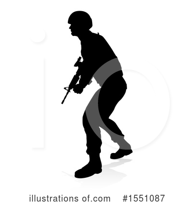 Royalty-Free (RF) Soldier Clipart Illustration by AtStockIllustration - Stock Sample #1551087