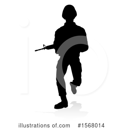 Royalty-Free (RF) Soldier Clipart Illustration by AtStockIllustration - Stock Sample #1568014