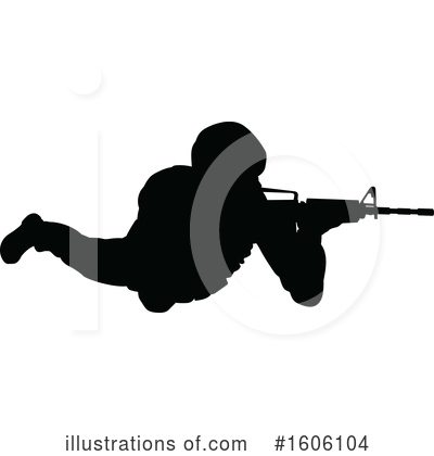 Royalty-Free (RF) Soldier Clipart Illustration by AtStockIllustration - Stock Sample #1606104