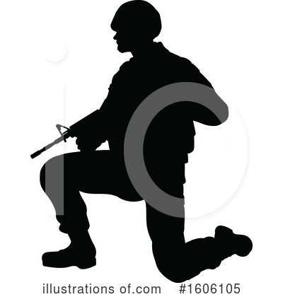 Royalty-Free (RF) Soldier Clipart Illustration by AtStockIllustration - Stock Sample #1606105