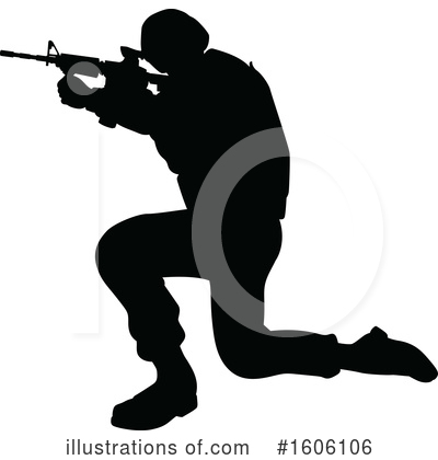 Royalty-Free (RF) Soldier Clipart Illustration by AtStockIllustration - Stock Sample #1606106