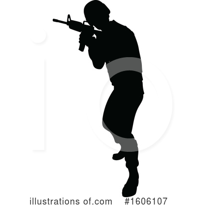 Royalty-Free (RF) Soldier Clipart Illustration by AtStockIllustration - Stock Sample #1606107