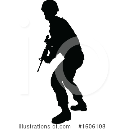 Royalty-Free (RF) Soldier Clipart Illustration by AtStockIllustration - Stock Sample #1606108