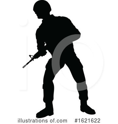 Royalty-Free (RF) Soldier Clipart Illustration by AtStockIllustration - Stock Sample #1621622