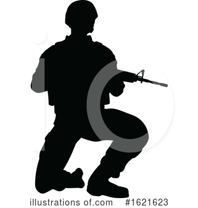 Royalty-Free (RF) Soldier Clipart Illustration by AtStockIllustration - Stock Sample #1621623