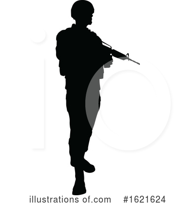 Royalty-Free (RF) Soldier Clipart Illustration by AtStockIllustration - Stock Sample #1621624