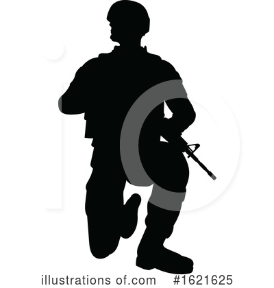 Royalty-Free (RF) Soldier Clipart Illustration by AtStockIllustration - Stock Sample #1621625