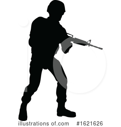 Royalty-Free (RF) Soldier Clipart Illustration by AtStockIllustration - Stock Sample #1621626