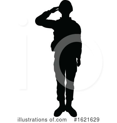 Royalty-Free (RF) Soldier Clipart Illustration by AtStockIllustration - Stock Sample #1621629