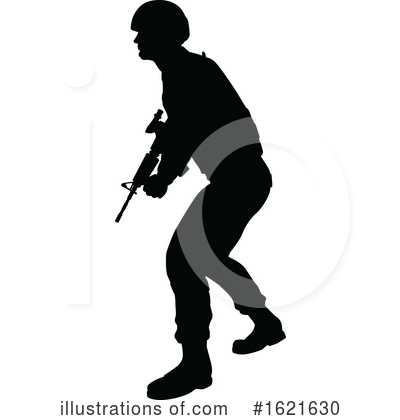 Royalty-Free (RF) Soldier Clipart Illustration by AtStockIllustration - Stock Sample #1621630