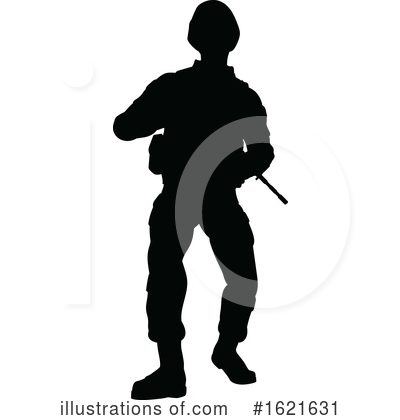 Royalty-Free (RF) Soldier Clipart Illustration by AtStockIllustration - Stock Sample #1621631