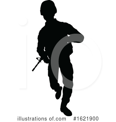 Royalty-Free (RF) Soldier Clipart Illustration by AtStockIllustration - Stock Sample #1621900