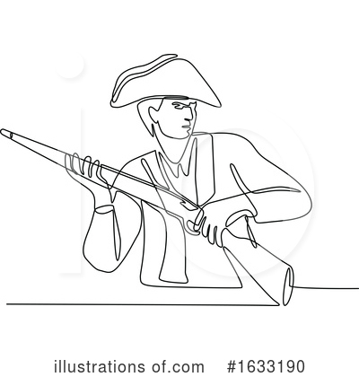 Royalty-Free (RF) Soldier Clipart Illustration by patrimonio - Stock Sample #1633190