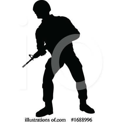 Royalty-Free (RF) Soldier Clipart Illustration by AtStockIllustration - Stock Sample #1688996